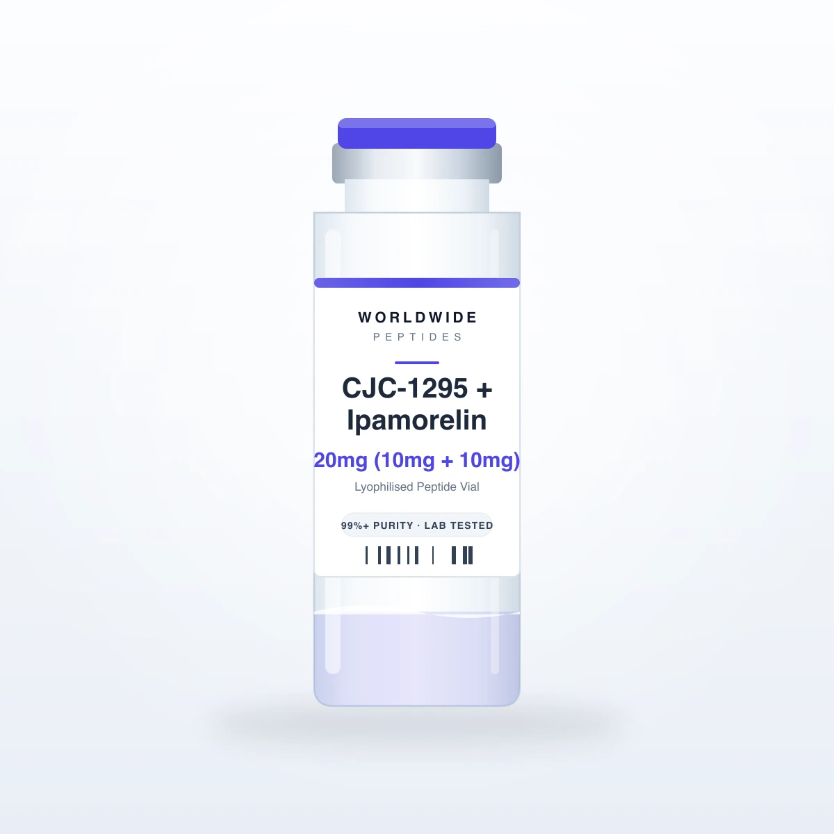 CJC-1295 + Ipamorelin 20mg Vial 20mg (10mg + 10mg)